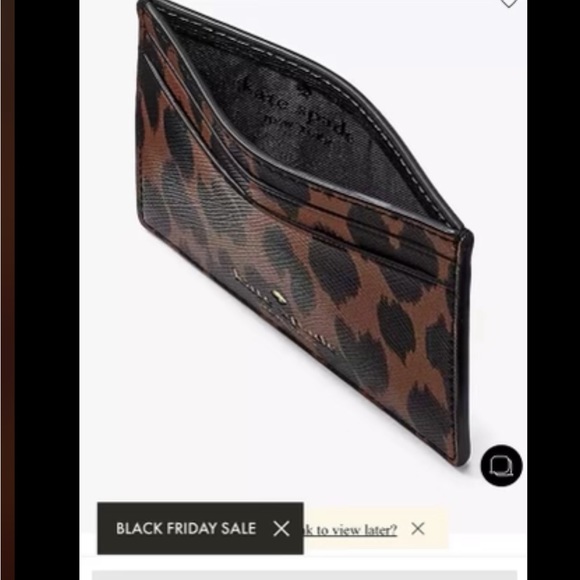 Kate Spade Schuyler Small Slim
Card Holder
NWT SPOTTED ANIMAL COLOR - Picture 4 of 10